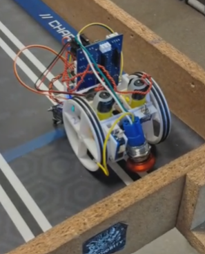 French Robotics Cup robot building